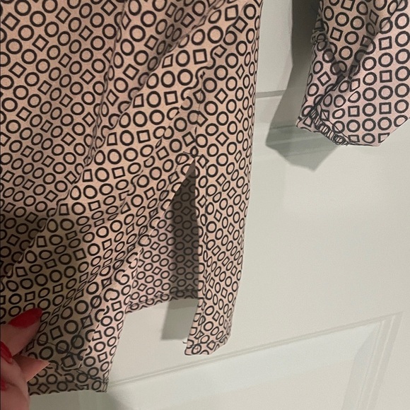 Kim Rogers Button-Up geometric pattern Shirt - Picture 4 of 6